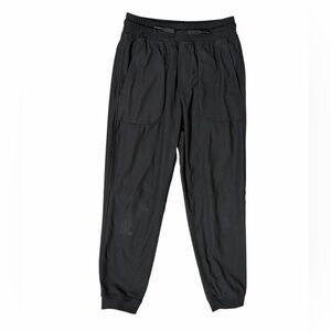 wonder nation Black Jogger Pants with Elastic Waist - Size L (10/12)